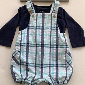 Janie and Jack one piece shortfall with Gap onesie